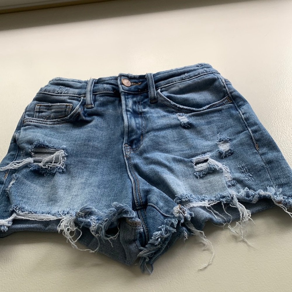 Altar’d State distressed jean shorts